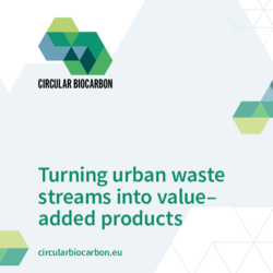 CIRCULAR BIOCARBON: Turning urban waste streams into value–added products